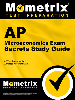 cover image of AP Microeconomics Exam Secrets Study Guide